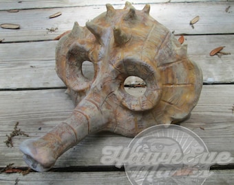 Handmade Seahorse Mask, Costume Masquerade Mask