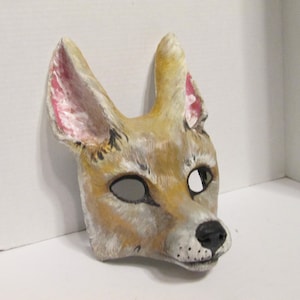 Fennec Fox Animal Spirit Mask Zootopia Cosplay Hand - Etsy