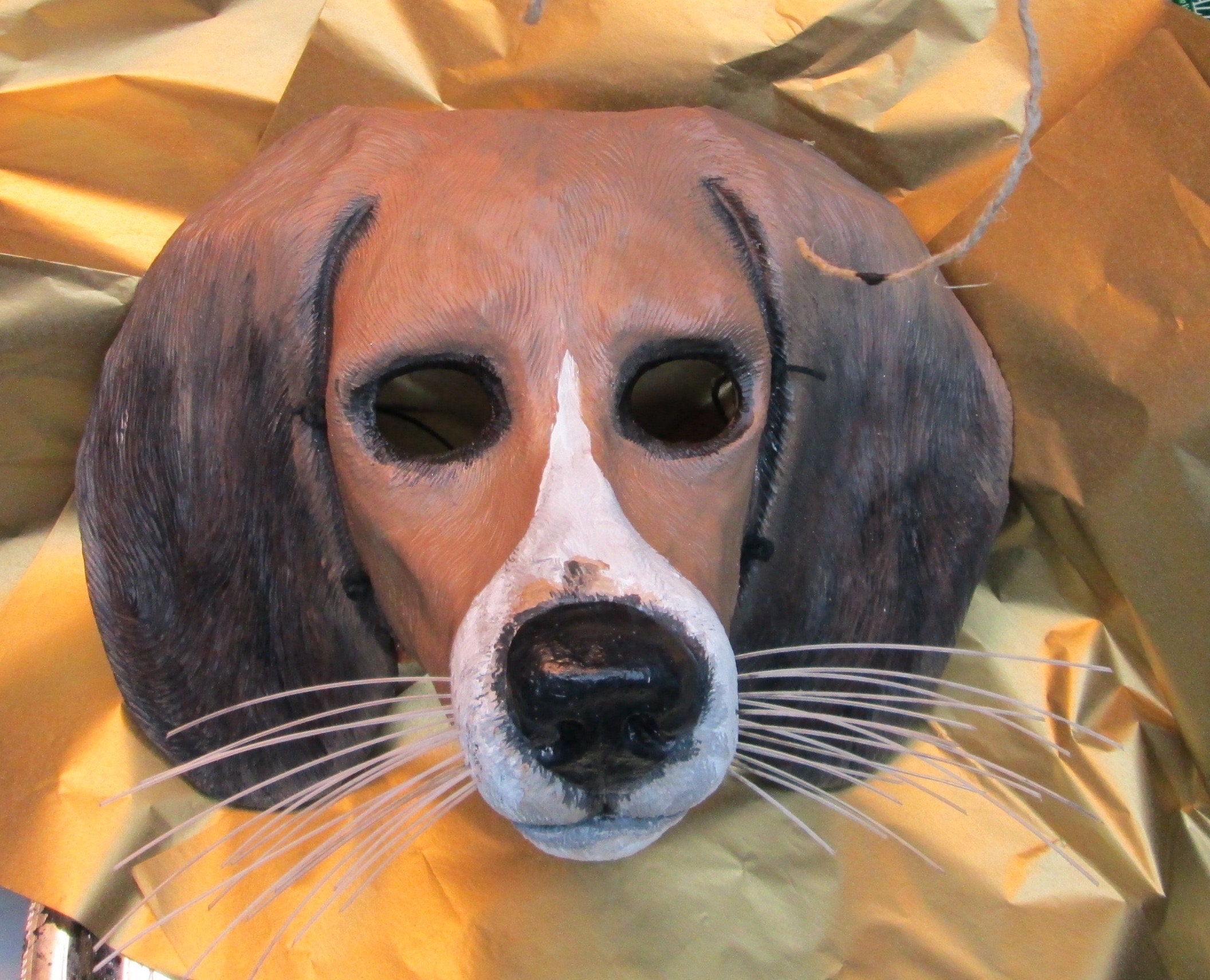 Basset Hound Halloween Costumes 2022 Beagle Mask Basset Hound Show Dog Miranda Dog Costume Etsy India
