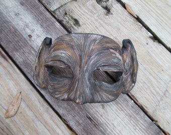 Froud Inspired Tree Faerie Mask, Resin Forest Guardian