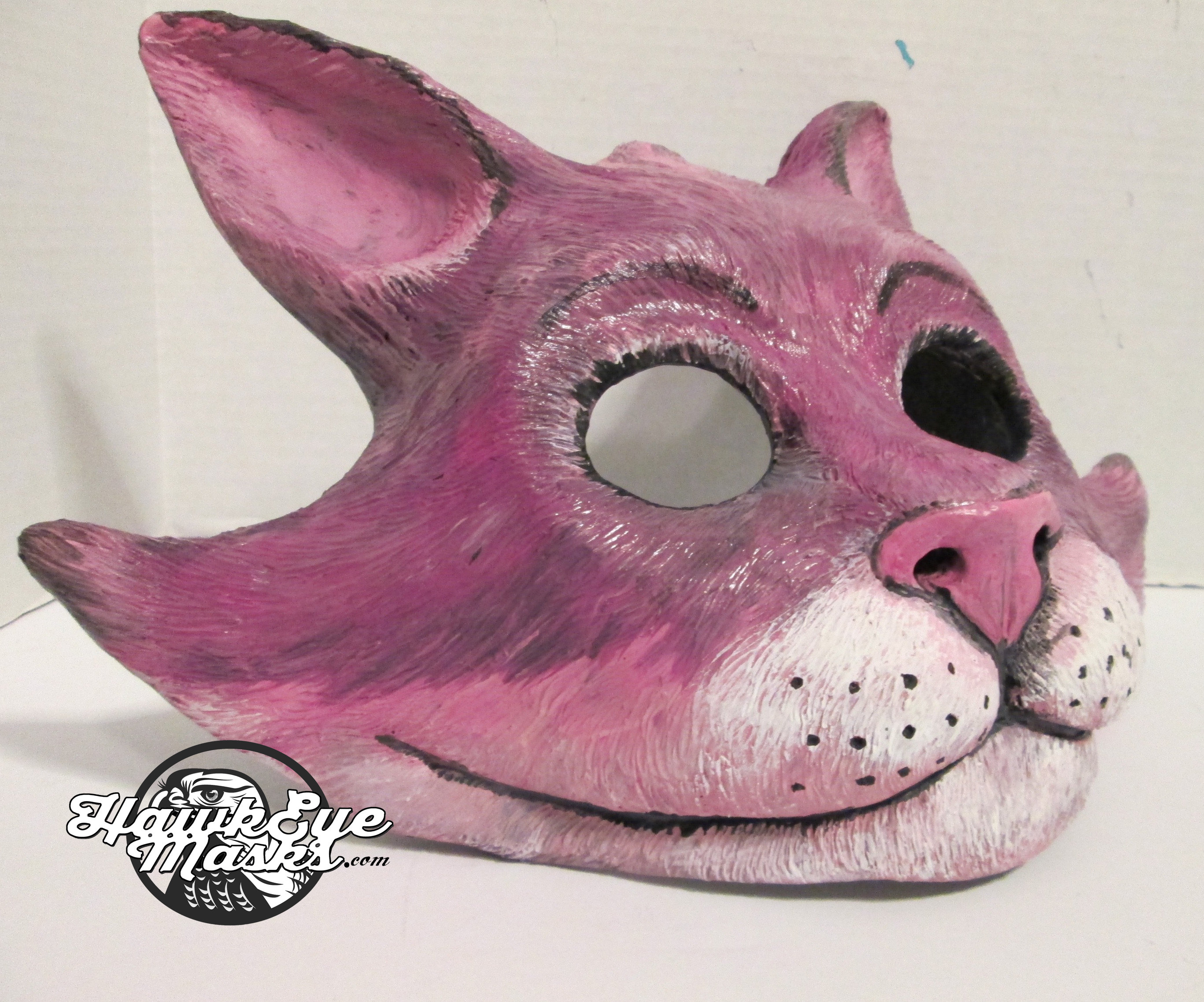 20.スペード＆ハート ぶらんこチェシャ猫のマスクチェーン