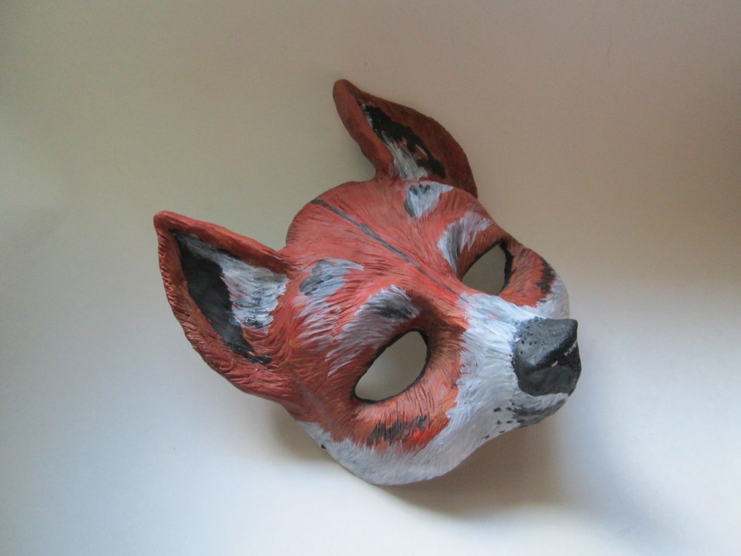 Hand-painted Resin Dingo Mask: Australian Animal Spirit Masquerade - Etsy