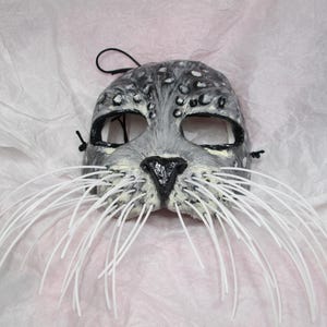 Selkie costume, Sea lion mask, custom colors, Seal, folklore, Irish mermaid, masquerade mask, costume mask, wildlife mask, made to order