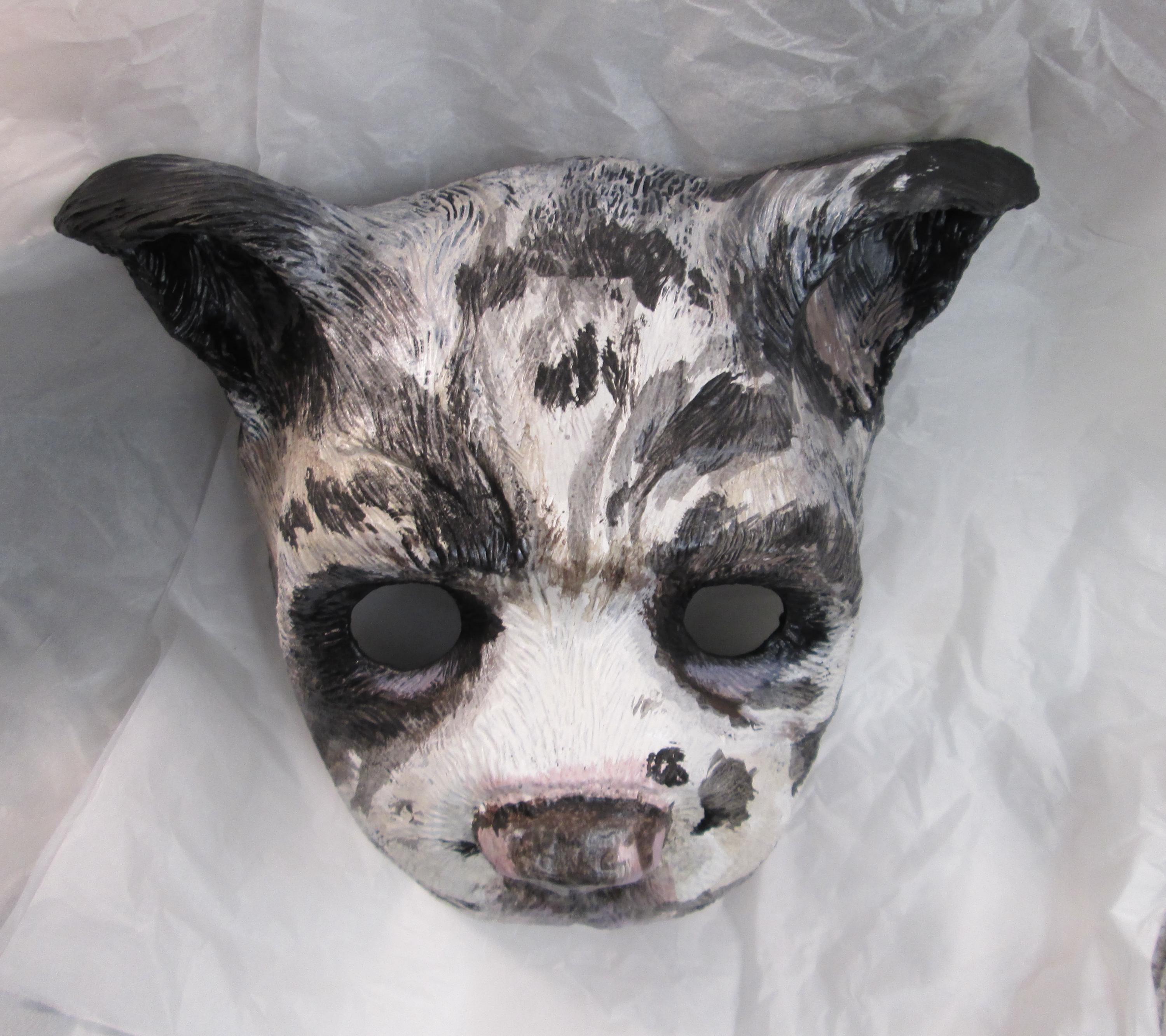 Ghoulish Masks Bulldoggen-Maske Für Erwachsene – Gruselig, Halloween, Kostüm-Party