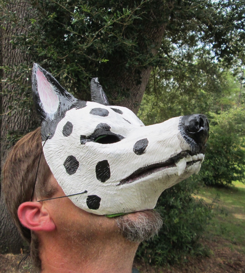 Ghost Dog Custom Masquerade Mask Cosplay Adult Mask Adult | Etsy