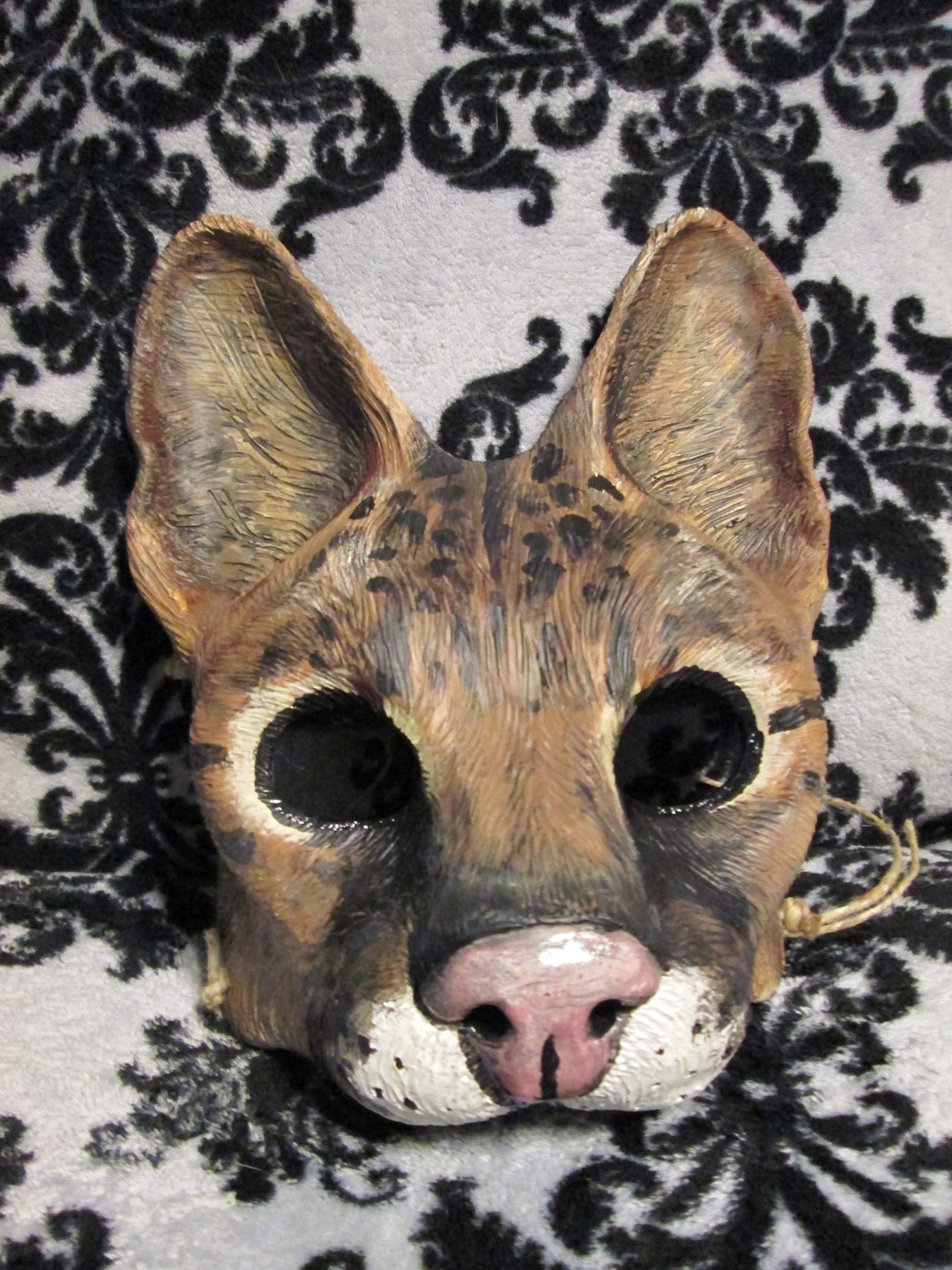 Cat Mask - Paintable - Humboldt Haberdashery