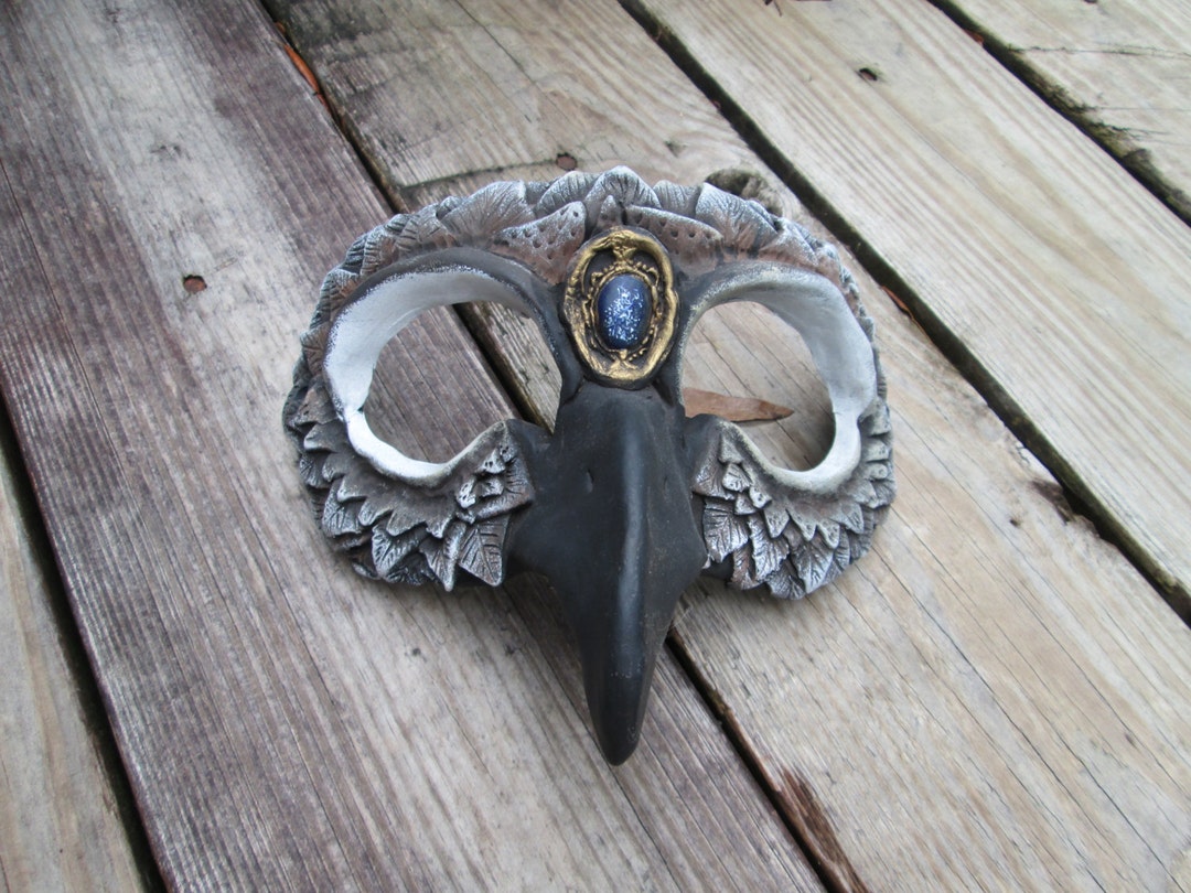Handmade Resin Bird Mask: Fantasy Costume, Masquerade Mask - Etsy