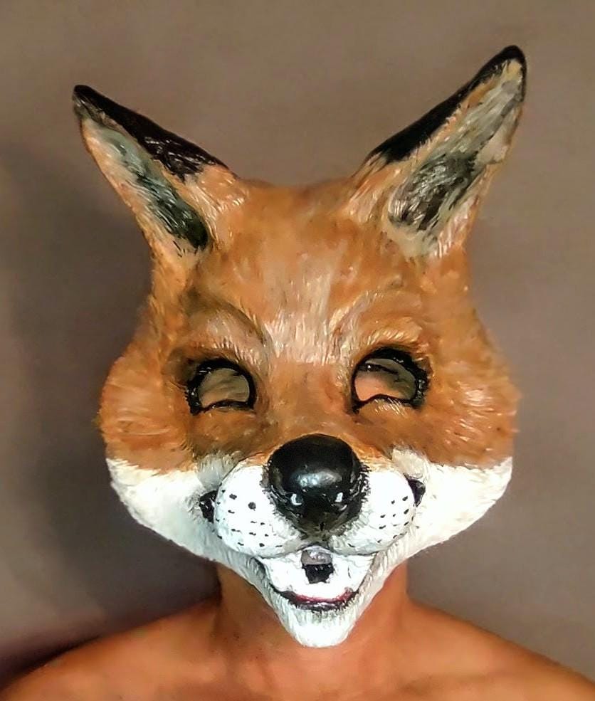 スイムスーツデパートメント／ウッドカービング・フォックスマスクFox Mask スイムスーツデパートメント／ウッドカービングお面フォックスマスク