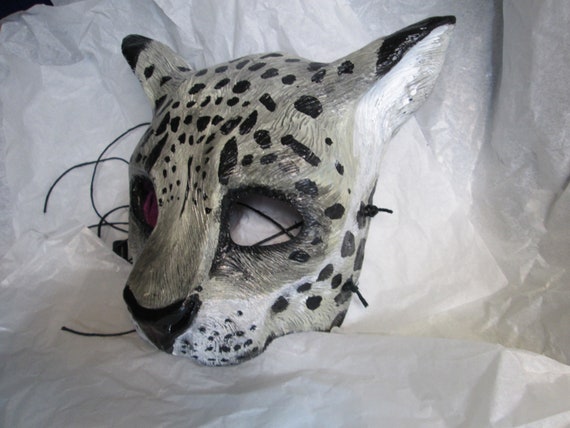 Snow Leopard, Mask, Animal Costume Mask, Neko, Animal Spirit ...