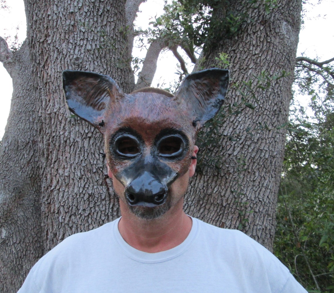 Fruit Bat Costume Mask Anastasia Bat Masquerade Mask Etsy