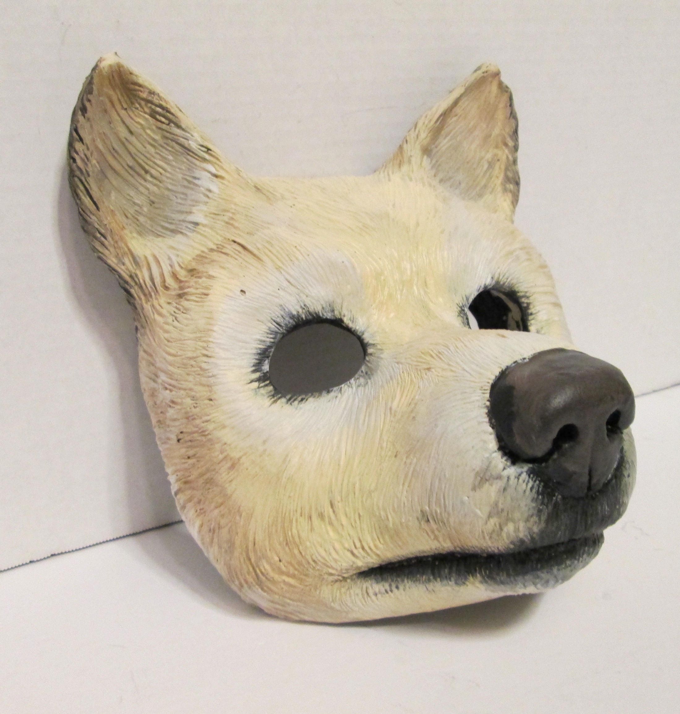 Show dog mask small dog costume mask animal cute dog mask | Etsy
