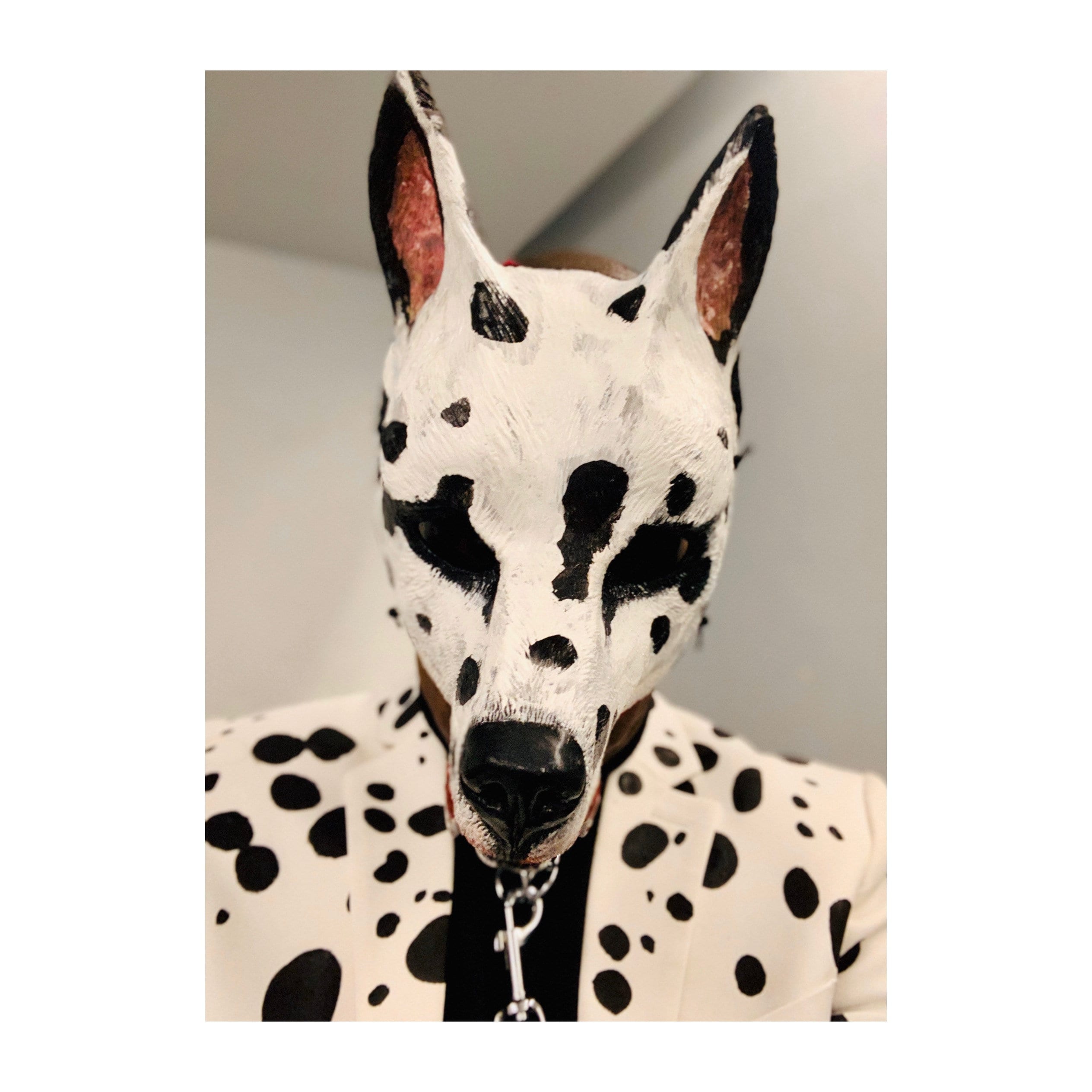 手作りの犬用マスク：犬、ダルメシアンのコスプレ衣装 - Etsy 日本