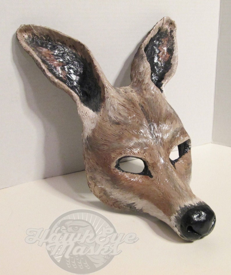 Wallaby Kangaroo Joey Costume Mask Masquerade Mask Animal - Etsy