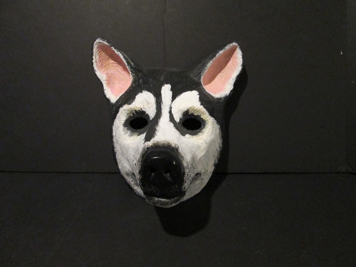 Dog Costume Mask Masquerade Mask Pet Art Masquerade Animal Etsy