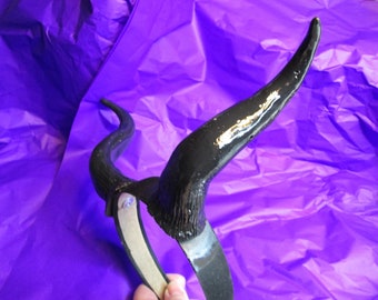 Cuernos de resina grandes y ligeros hechos a mano para disfraz, de pan, sátiro, fauno, hechos a medida, cuernos de cosplay