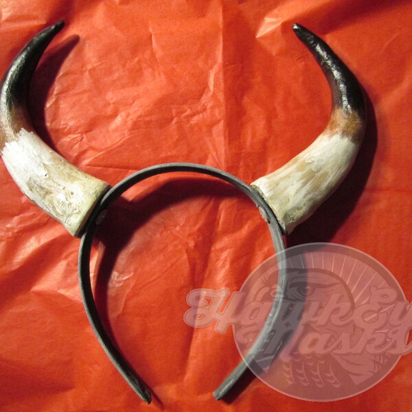 Bull Horn Headband Etsy