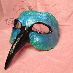 hummingbird mask, ready to ship, masquerade mask,