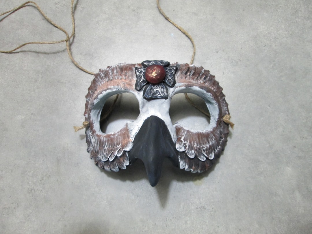 Bird Mask, Masquerade Mask, Costume Mask, Fantasy, Guardian, Creature ...