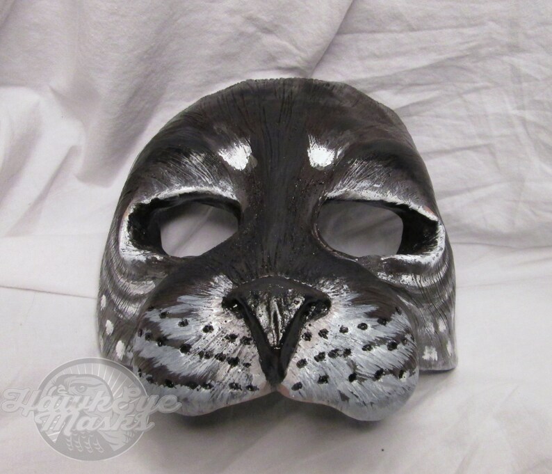 Sea Lion Mask Seal Custom Made Harp Seal Masquerade Mask Etsy