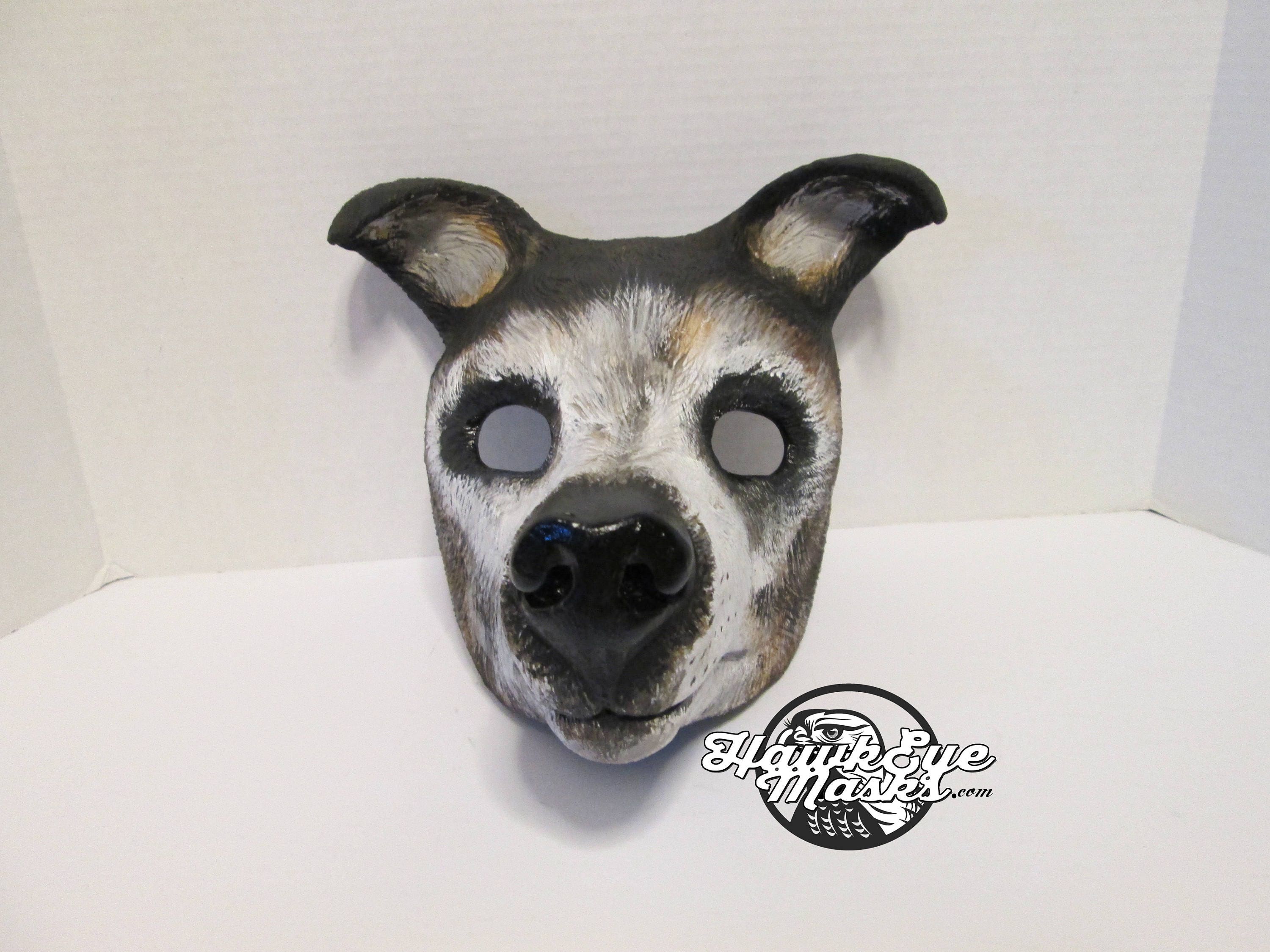Greyhound Dog Costume Mask Sculpture Animal Art Cute Dog Etsy