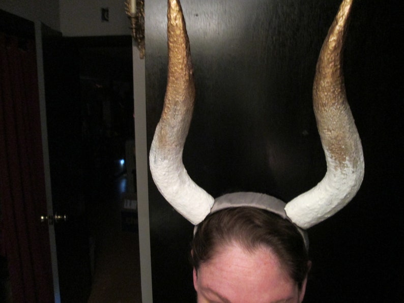 Costume bull horns Handmade costume steer horns cosplay Etsy