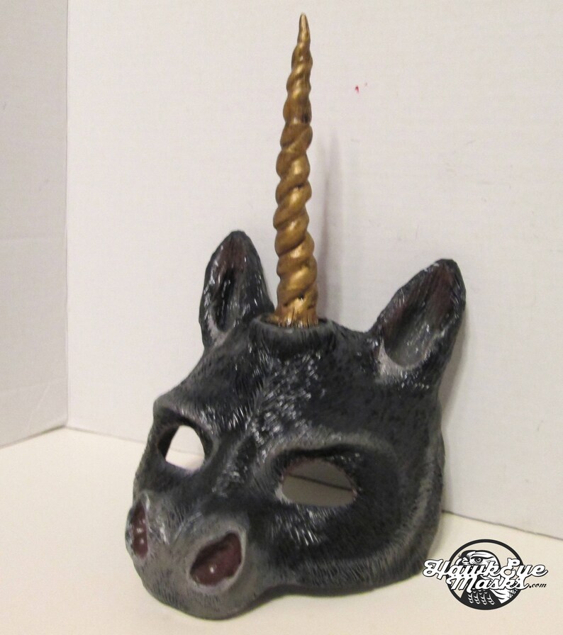 Baroque Unicorn masquerade ball masked ball costume mask Etsy
