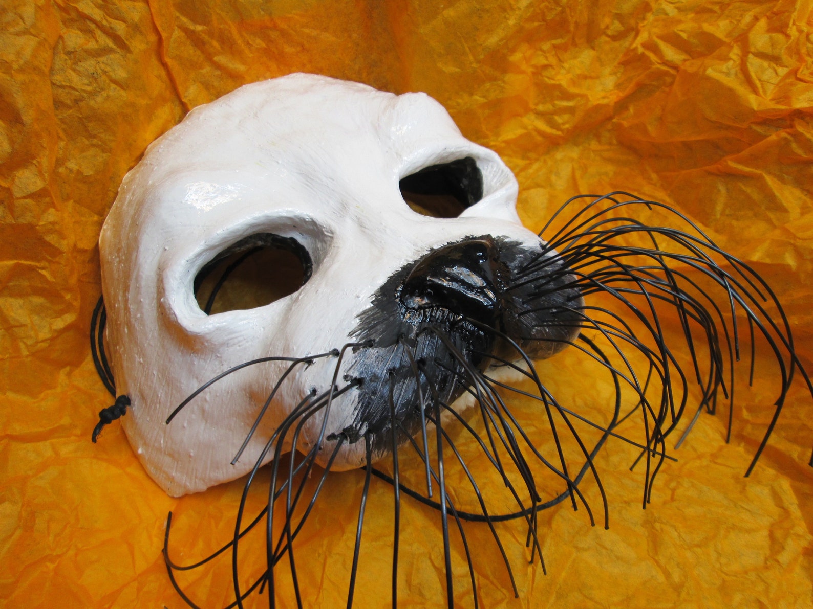 Sea Lion Mask Seal Custom Made Harp Seal Masquerade Mask Etsy