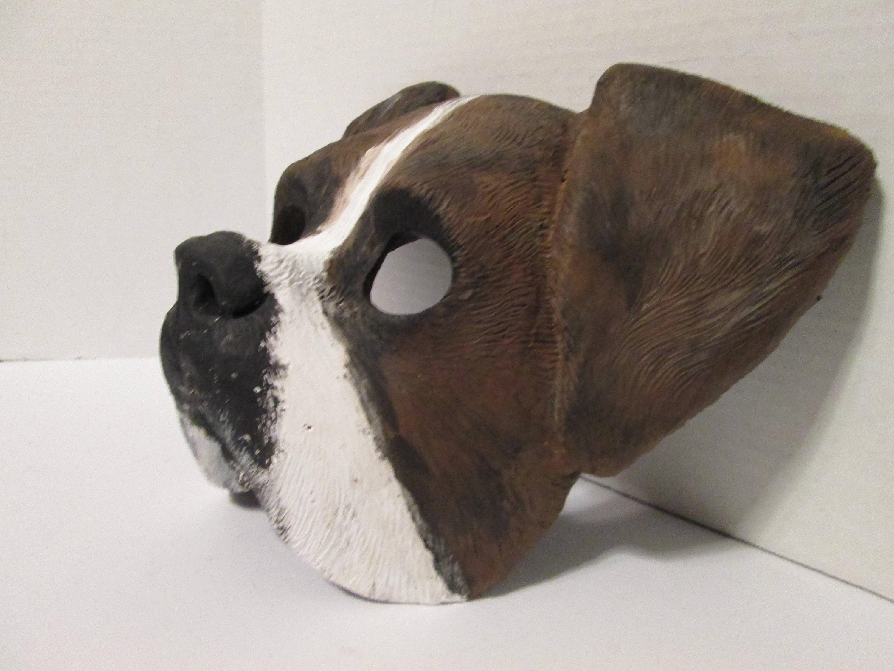Boxer hand painted dog costume mask animal cute dog mask  Etsy