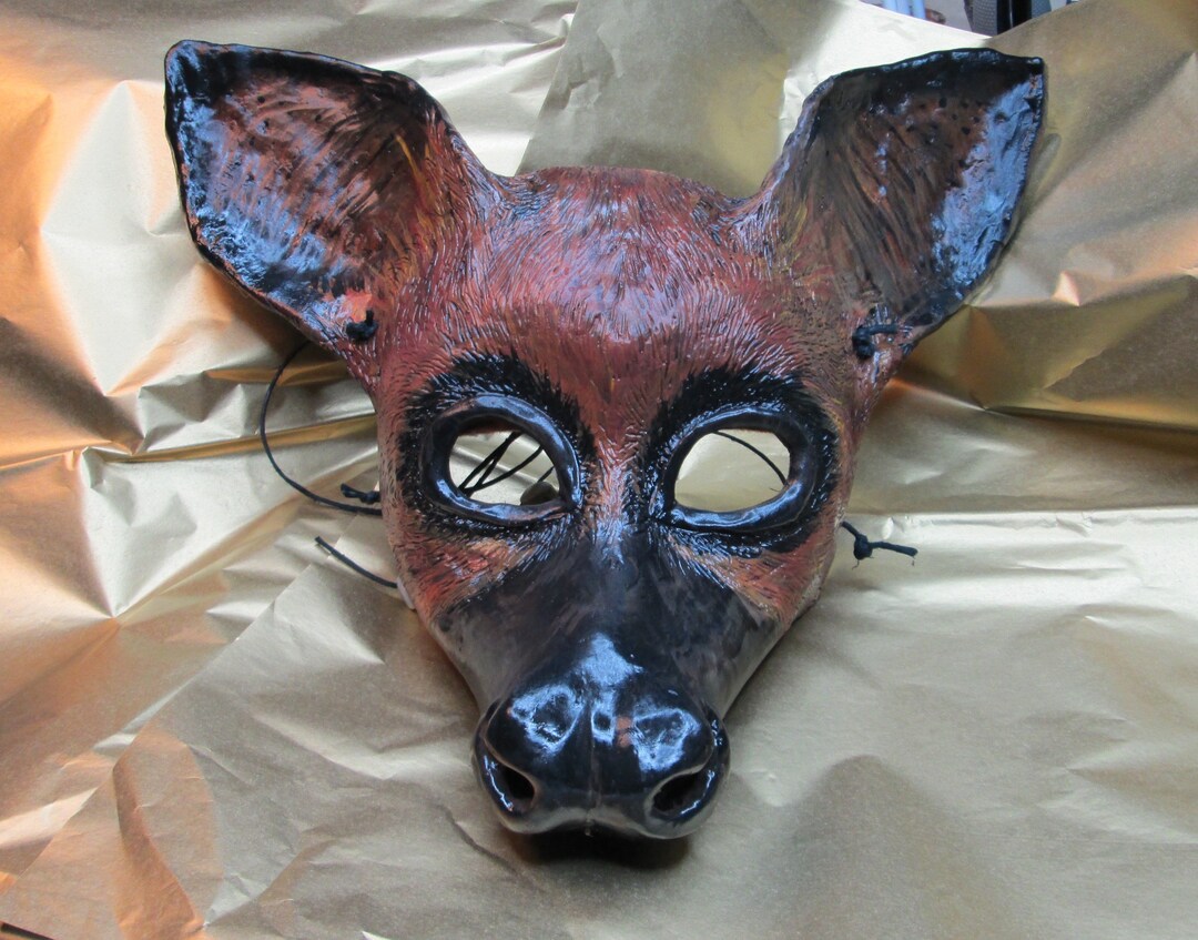 Fruit Bat Costume Mask Anastasia Bat Masquerade Mask Etsy