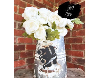2027 Table Number Graduation gift tag graduation decor mason jar tag wine tag 2027 new years centerpiece 2027 cardstock tag 2027 year decor