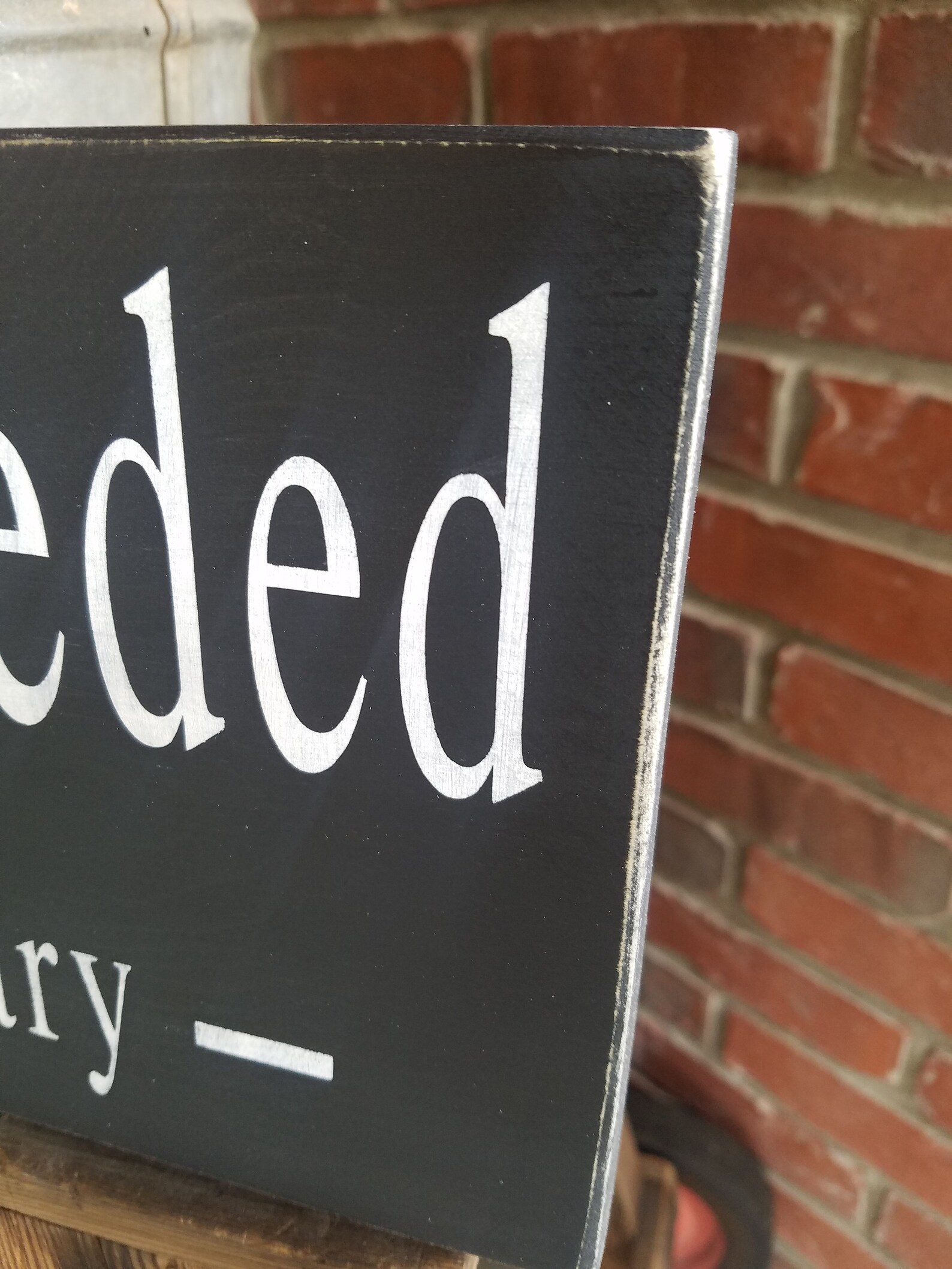 Kitchen Help Needed Sign Kitchen help wood sign help wanted Etsy