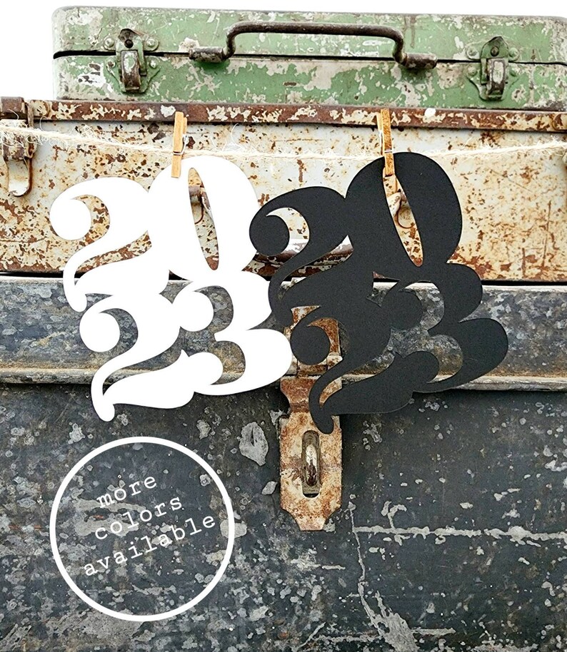 Buy 2023 Tags 2023 Die Cuts Table Numbers 2023 Cut Outs Graduation