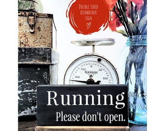 Clean Dirty Dishwasher Sign. Dishwasher wood sign, kitchen sign, dishwasher sign, clean dishes sign, dirty dishes sign, counter sign, dishes
