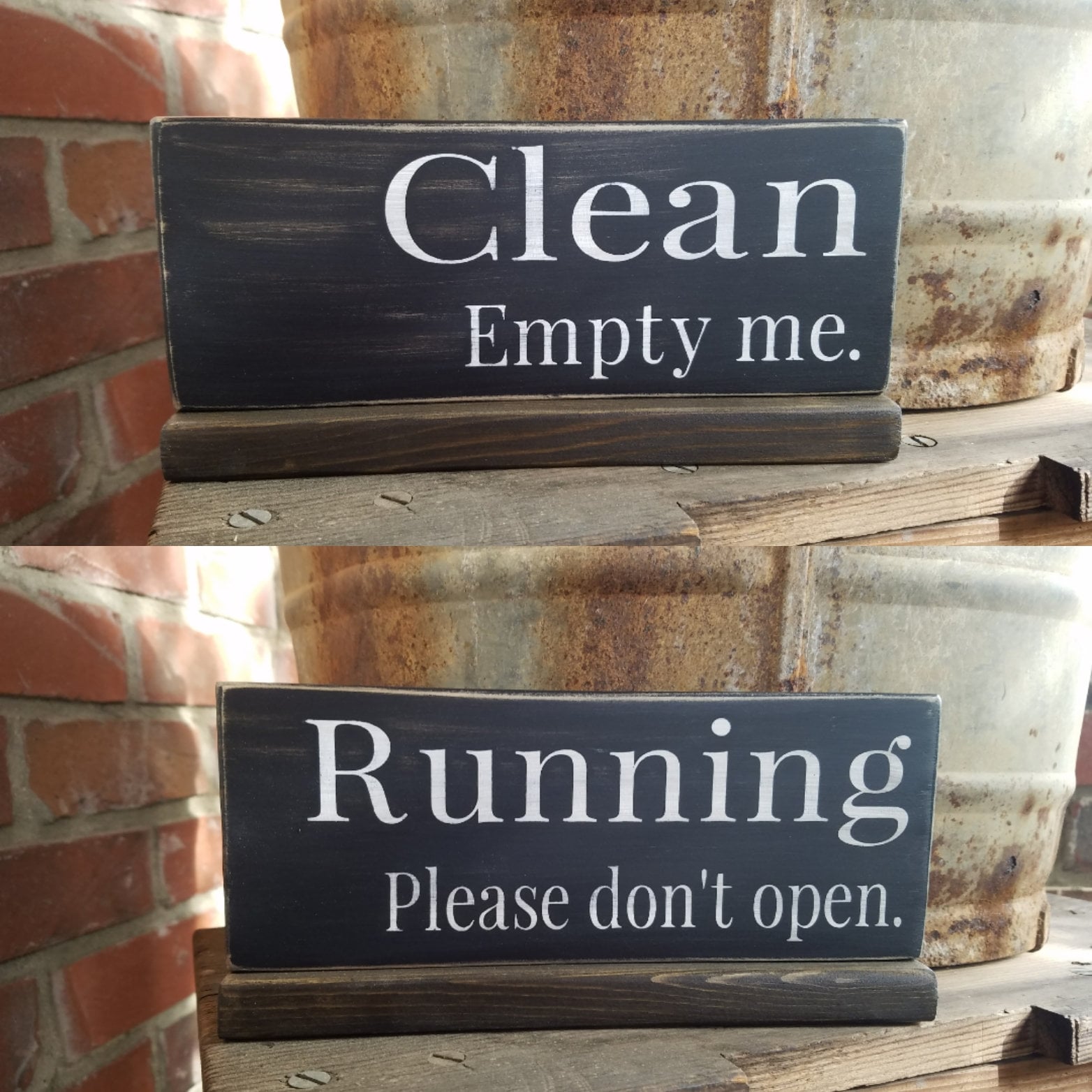 Clean Dirty Dishwasher Sign. Dishwasher wood sign kitchen Etsy