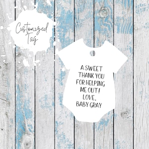 Onesie cutout baby onesie die cut onesie centerpiece baby shower decor onesie baby shower tags onesie gift tag baby clothes die cuts Large