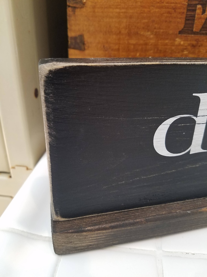 Clean Dirty Dishwasher Sign. Dishwasher Wood Sign Kitchen Etsy