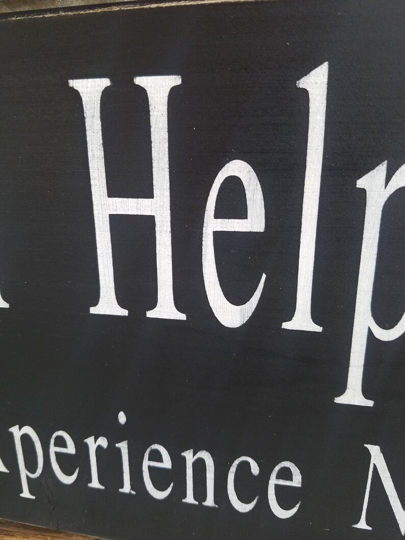 Kitchen Help Needed Sign Kitchen help wood sign help wanted Etsy