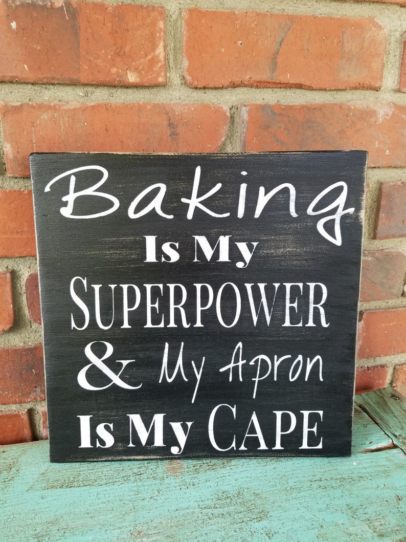 Baking Sign Bakers gift bakery sign baker lover bakers Etsy