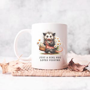 Possum Mug funny possum coffee mugs possum coffee cup possum gifts for possum lovers gift funny animal mugs opossum mugs for women gifts
