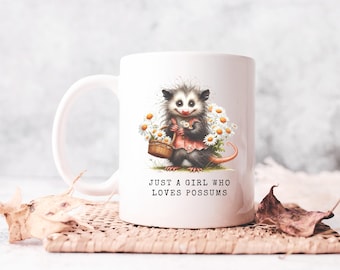 Possum Mug funny possum coffee mugs possum coffee cup possum gifts for possum lovers gift funny animal mugs opossum mugs for women gifts
