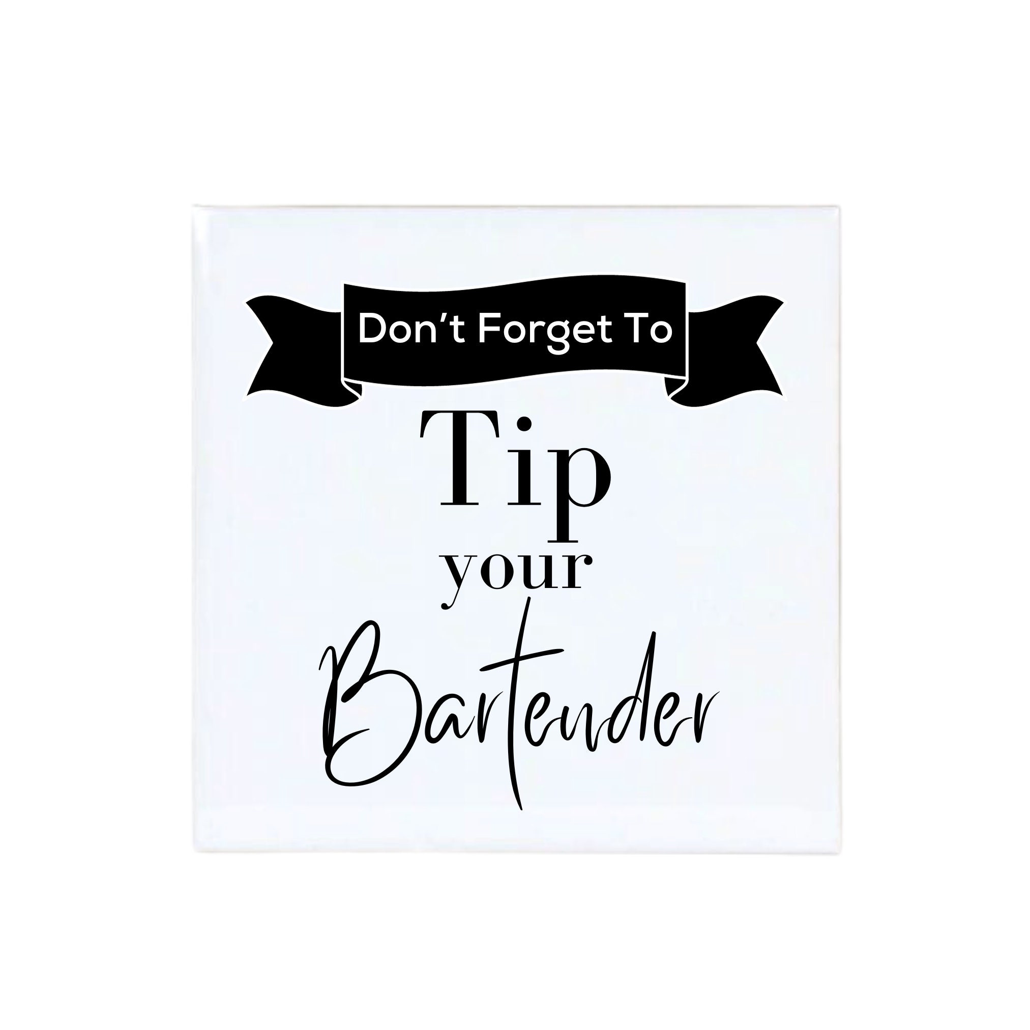 Tip Sign for Bar Sign Bartender Tip Sign for Wedding Tip Sign Tattoo ...