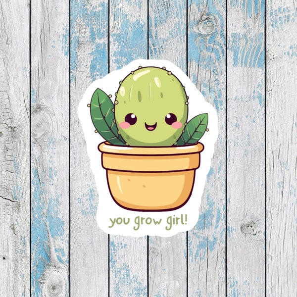 Cactus Sticker funny stickers for graduation stickers laptop decal friendship stickers for best friend kawaii stickers for women decals