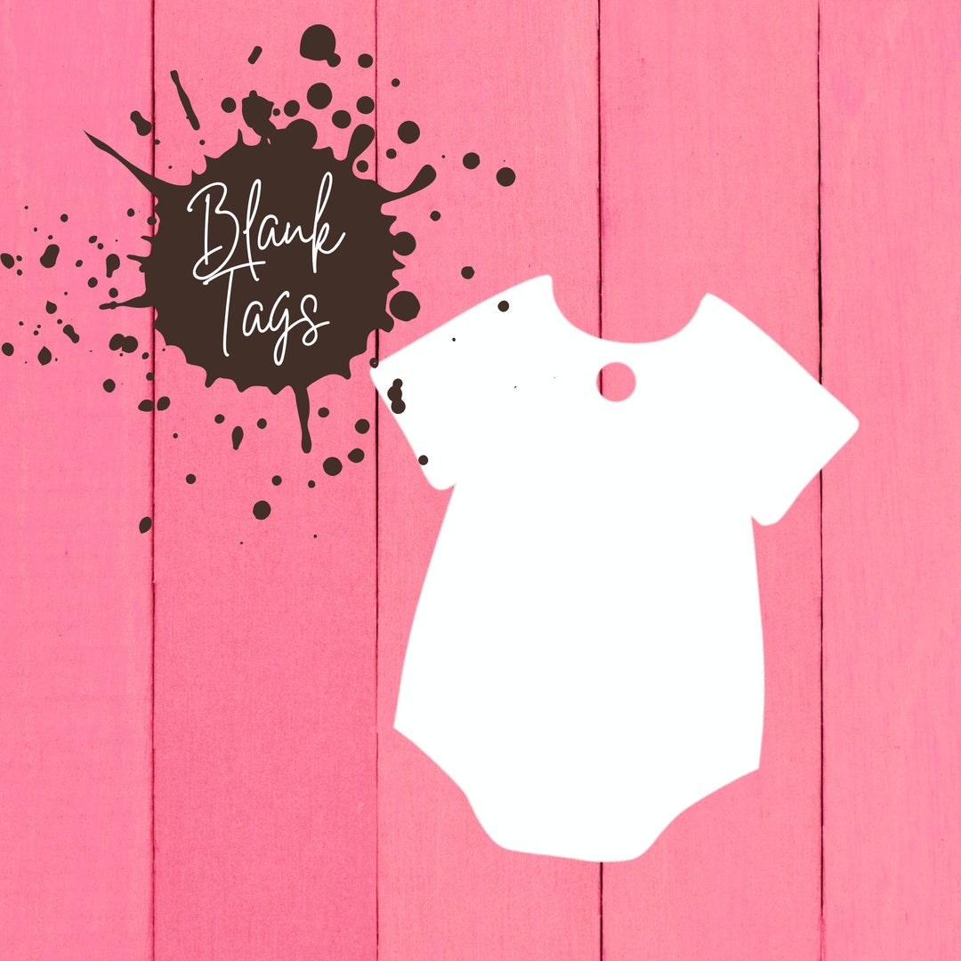 Onesie Cutout Baby Onesie Die Cut Onesie Centerpiece Baby Etsy