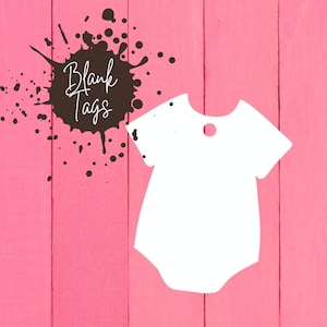 Onesie cutout baby onesie die cut onesie centerpiece baby shower decor onesie baby shower tags onesie gift tag baby clothes die cuts