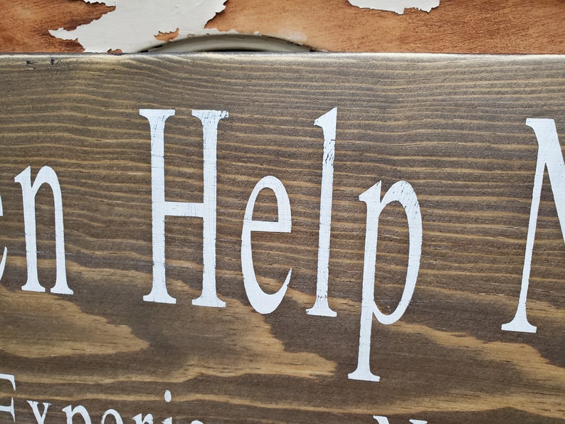 Kitchen Help Needed Sign Kitchen help wood sign help wanted Etsy