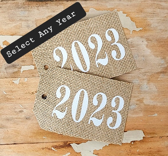 2024 Tags for Graduation Decorations Class of 2024 Labels for Mason Jar  Tags 2024 Centerpieces for Graduation Party 2024 Graduation Tags 