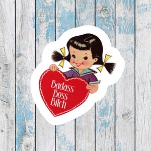 Boss Bitch Sticker for Boss bitch decal for laptop sticker journal sticker planner stickers badass boss bitch decal for boss bitches sticker