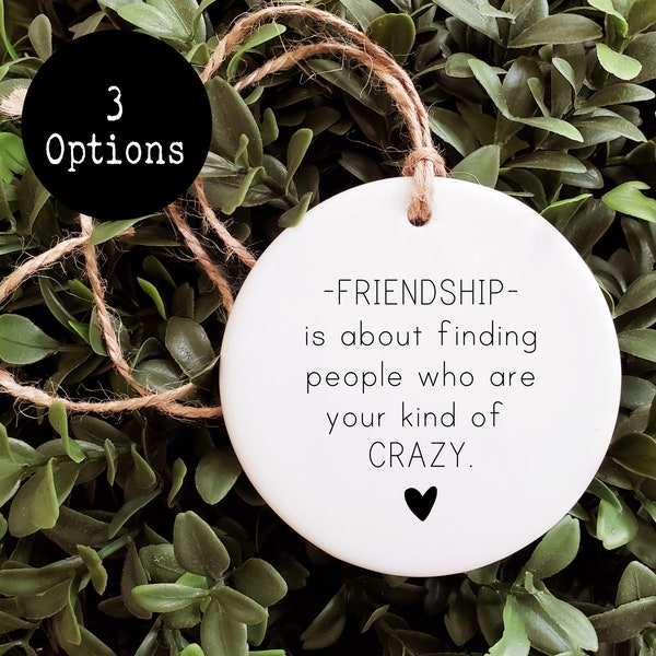 Best Friend Ornaments Etsy