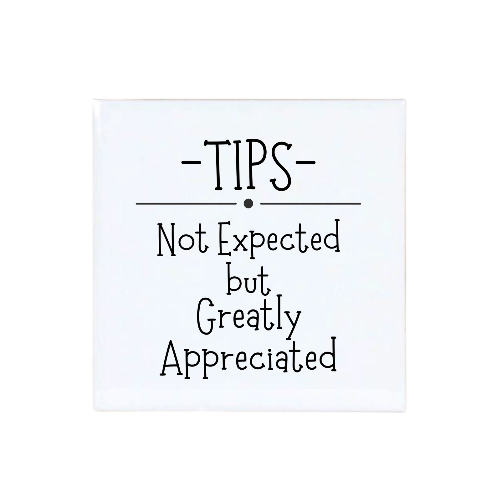 Tip Sign for Bar Sign Bartender Tip Sign for Wedding Tip Sign Tattoo ...