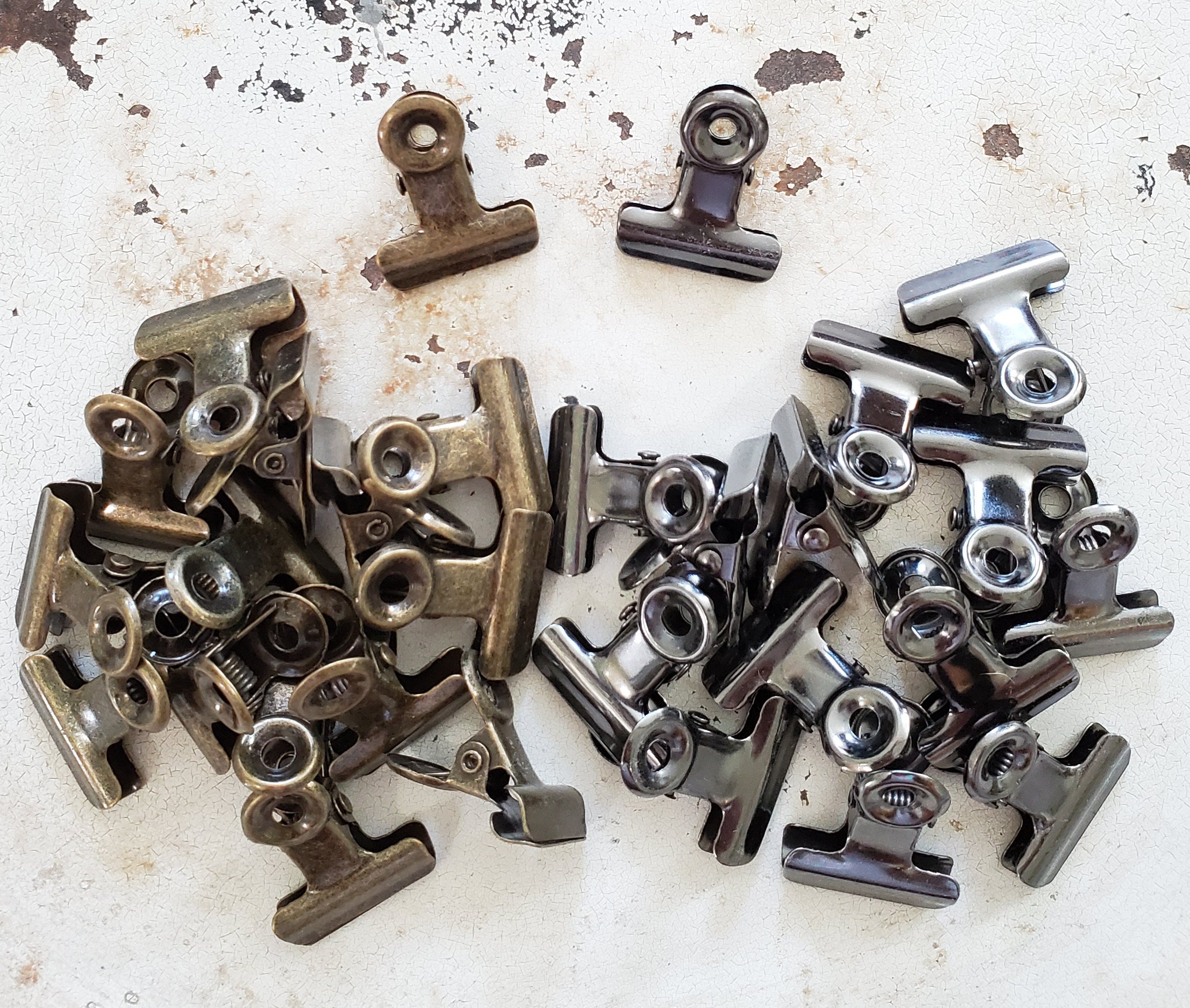 Bronze Bulldog Clip Vintage Inspired Clip Binder Clip Bronze Bulldog Clip Vintage Inspired Clip Binder Clip
